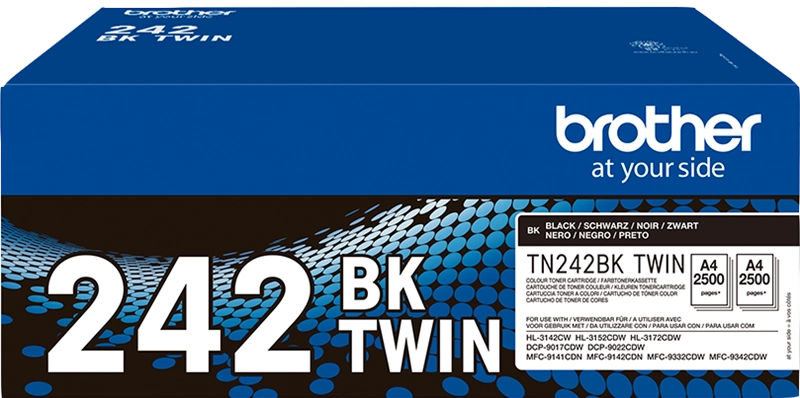 Original Brother TN-242 Toner TWIN Multipack Schwarz
