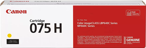 Original Canon 075 hy / 6366C002 Toner Gelb