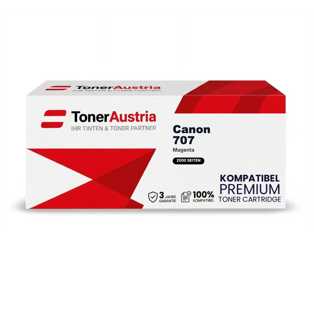 Original Canon 707 Toner Cyan