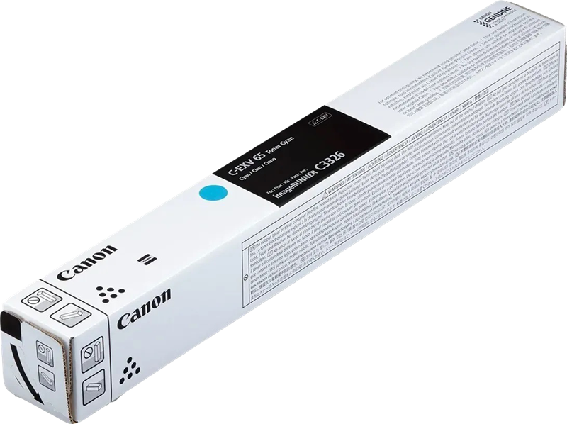 Original Canon C-EXV65c / 5762C001 Toner Cyan