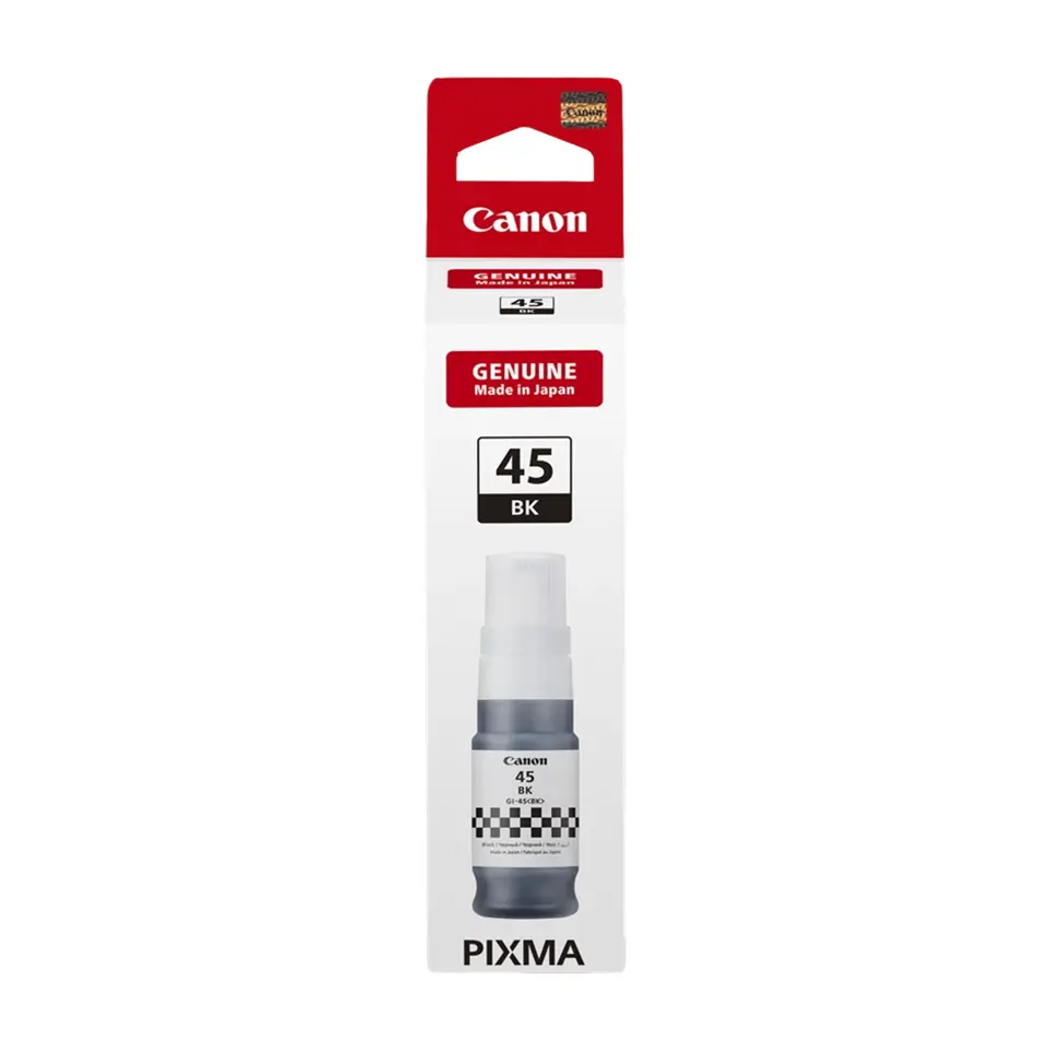 Original Canon GI-45bk Nachfülltinte Schwarz (6288C001)