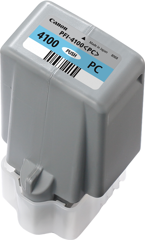 Original Canon PFI-4100pc / 6781C001 Druckerpatrone Cyan Foto