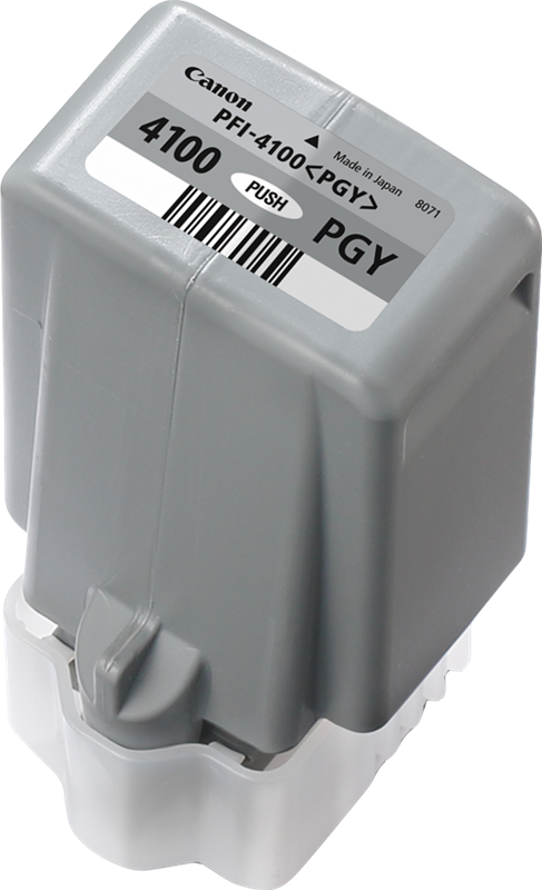 Original Canon PFI-4100pgy / 6784C001 Druckerpatrone Grau