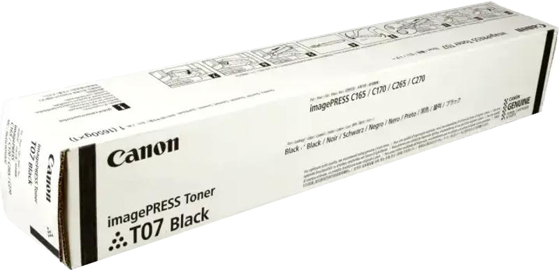 Original Canon T07 bk / 3641C001 Toner Schwarz