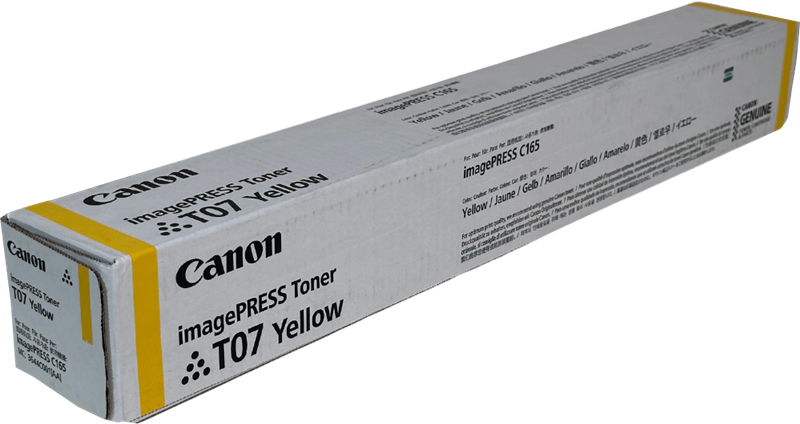 Original Canon T07 y / 3644C001 Toner Gelb