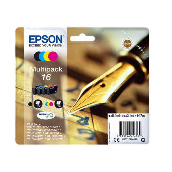 Original Epson 16 / T1626 Multipack (C13T16264012)