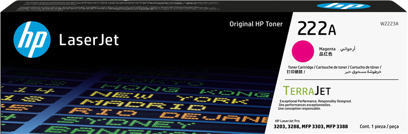 Original HP 222A / W2223A Toner Magenta