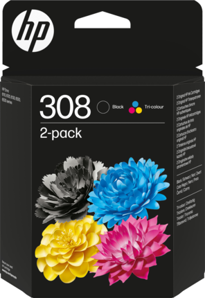 Original HP 308 / 6L6S6UE Druckerpatronen Multipack