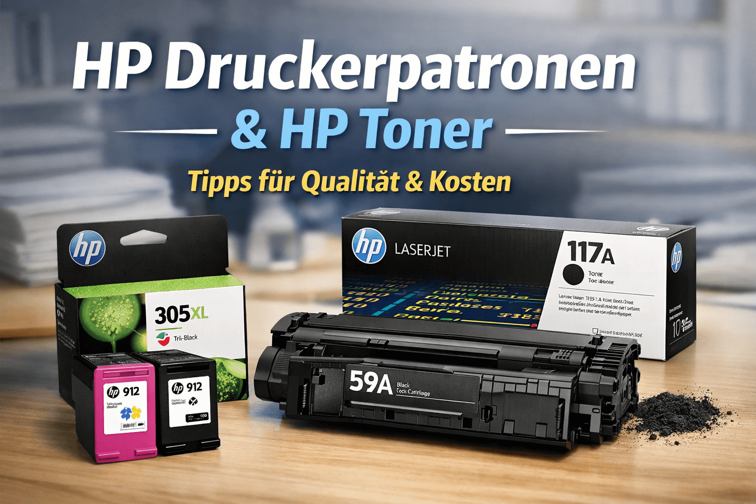 HP Druckerpatronen & HP Toner
