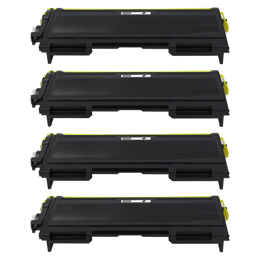 Kompatibel zu Brother TN-2000 Toner Black Spar-Set (4 Stk.)