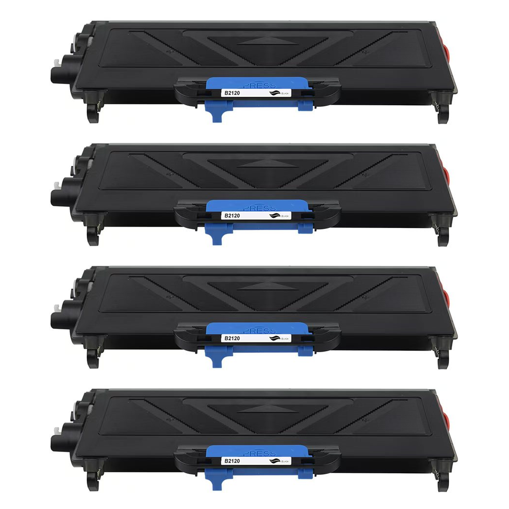 Kompatibel zu Brother TN-2120 Toner Schwarz Spar-Set (4 Stk.)