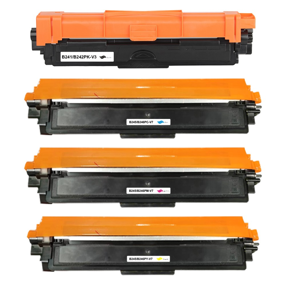 Kompatibel zu Brother TN-241/TN-245 Toner Spar-Set 4 Stk. (C,M,Y,BK)