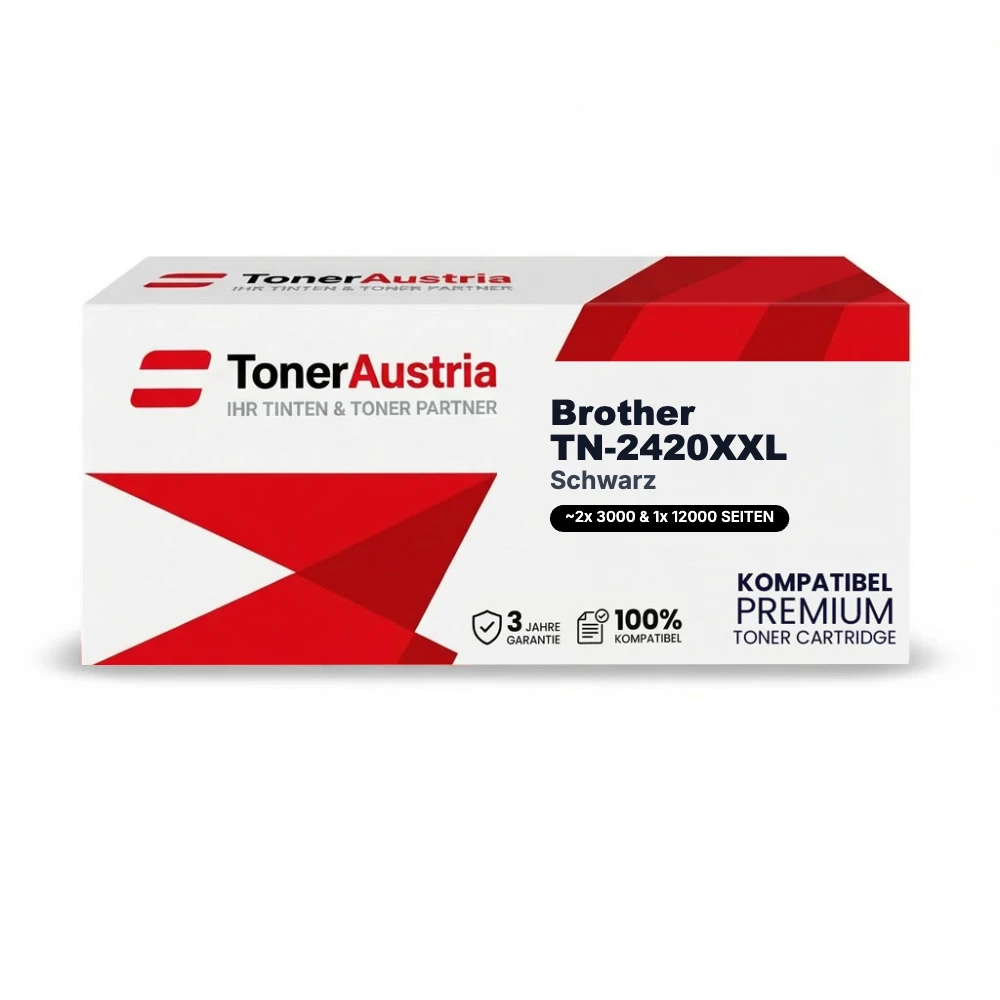 Kompatibel zu Brother TN-2420 (2 Stk.) + DR-2400 Toner & Bildtrommel