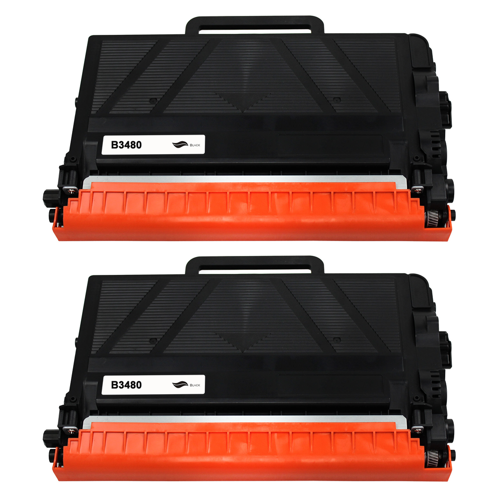 Kompatibel zu Brother TN-3480 Toner Black Spar-Set (2 Stk.)