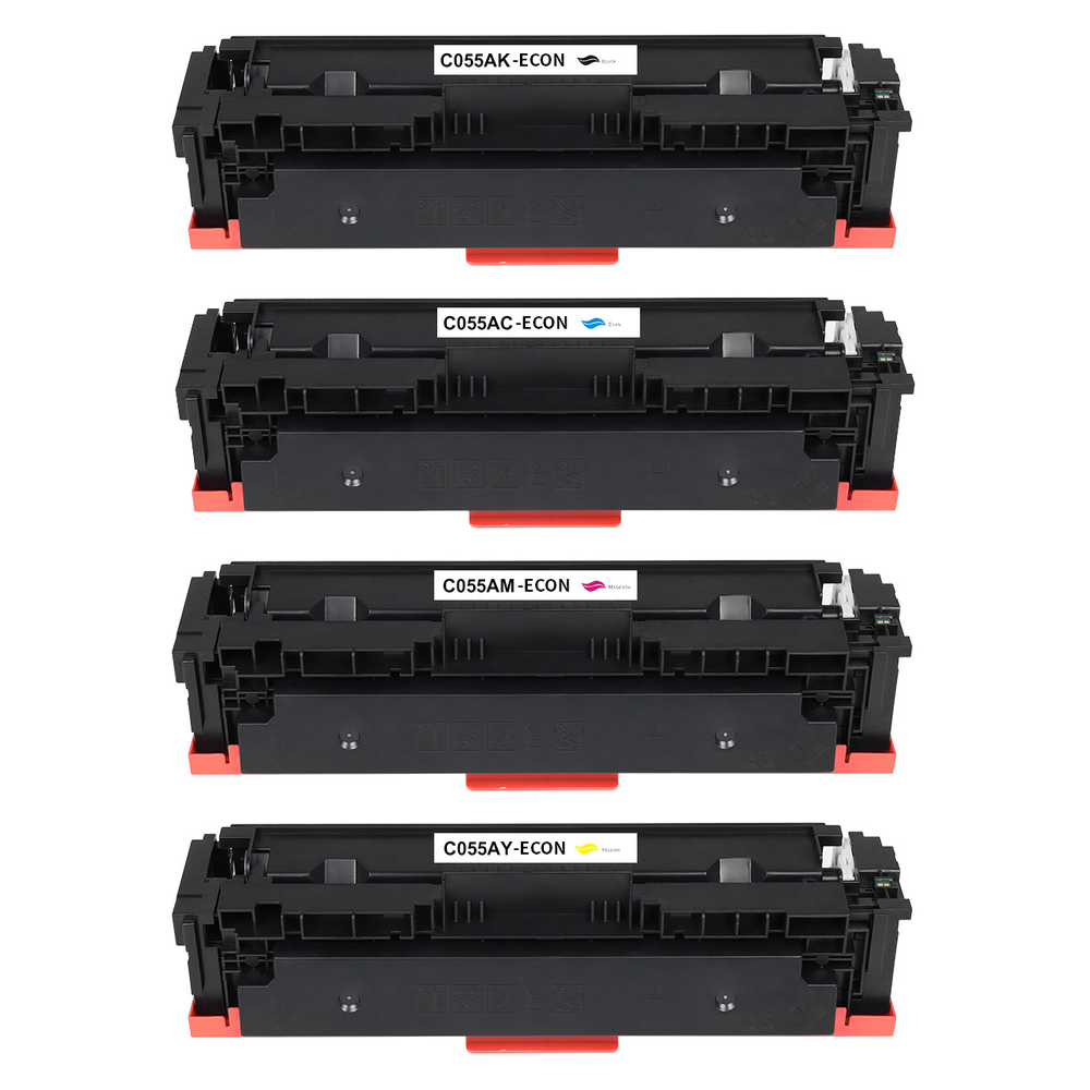 Kompatibel zu Canon 055H Toner BK C M Y Multipack