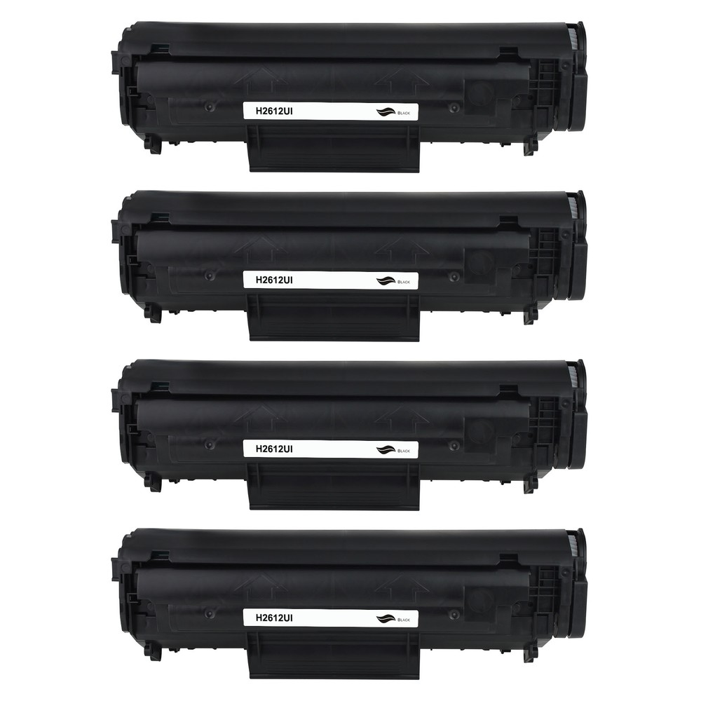 Kompatibel zu Canon 703 / FX-10 Toner Black Spar-Set (4 Stk.)