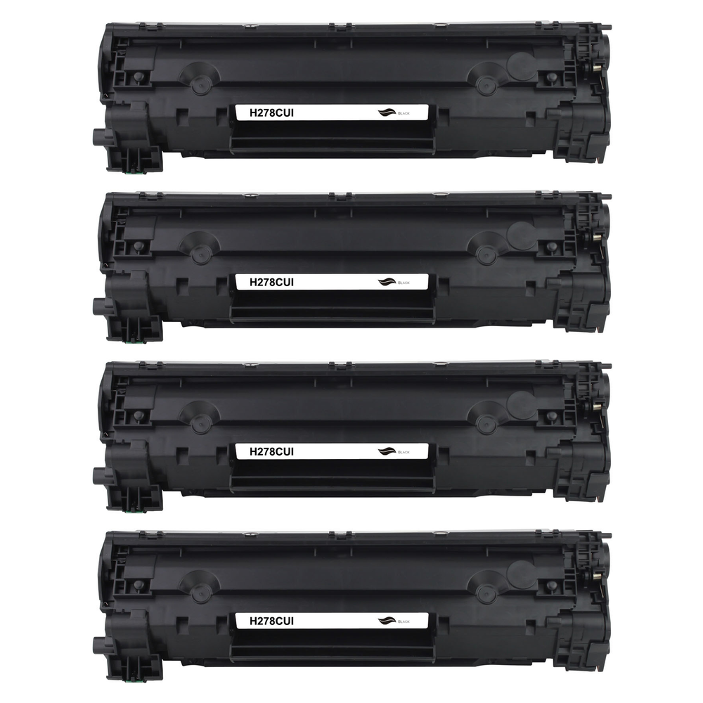 Kompatibel zu Canon 728 Toner Black Spar-Set (4 Stk.)
