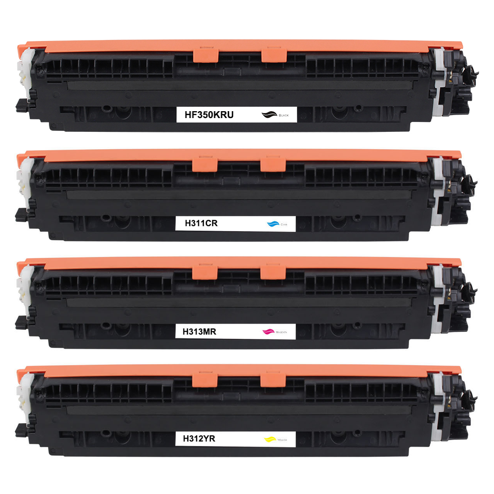 Kompatibel zu Canon 729 Toner Spar-Set (4 Stk.)