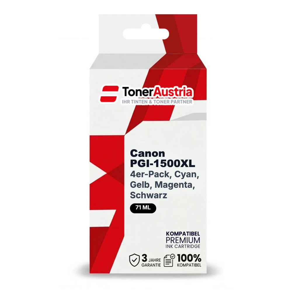 Kompatibel zu Canon PGI-1500 XL Tinten Spar-Set (4 Stk.)
