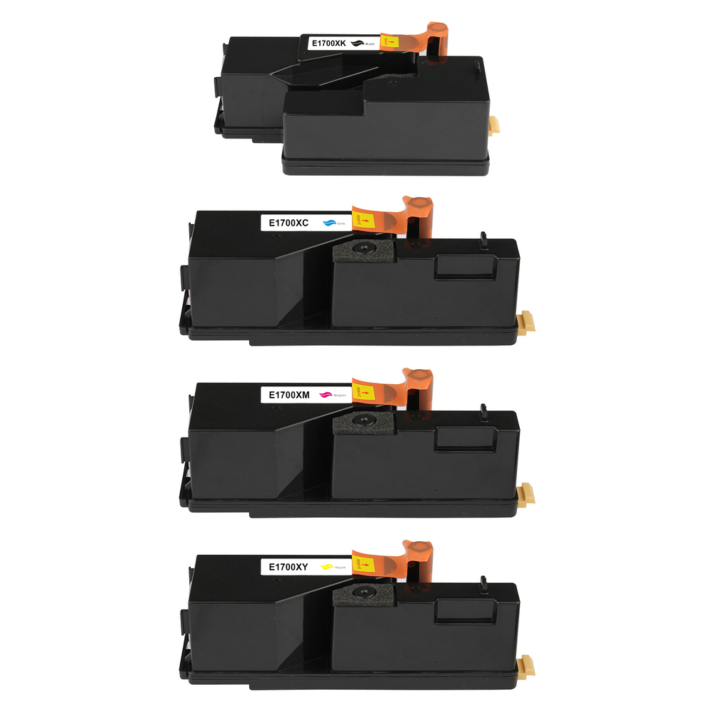 Kompatibel zu Epson C1700 / C1750 Toner Spar-Set (4 Stk.)