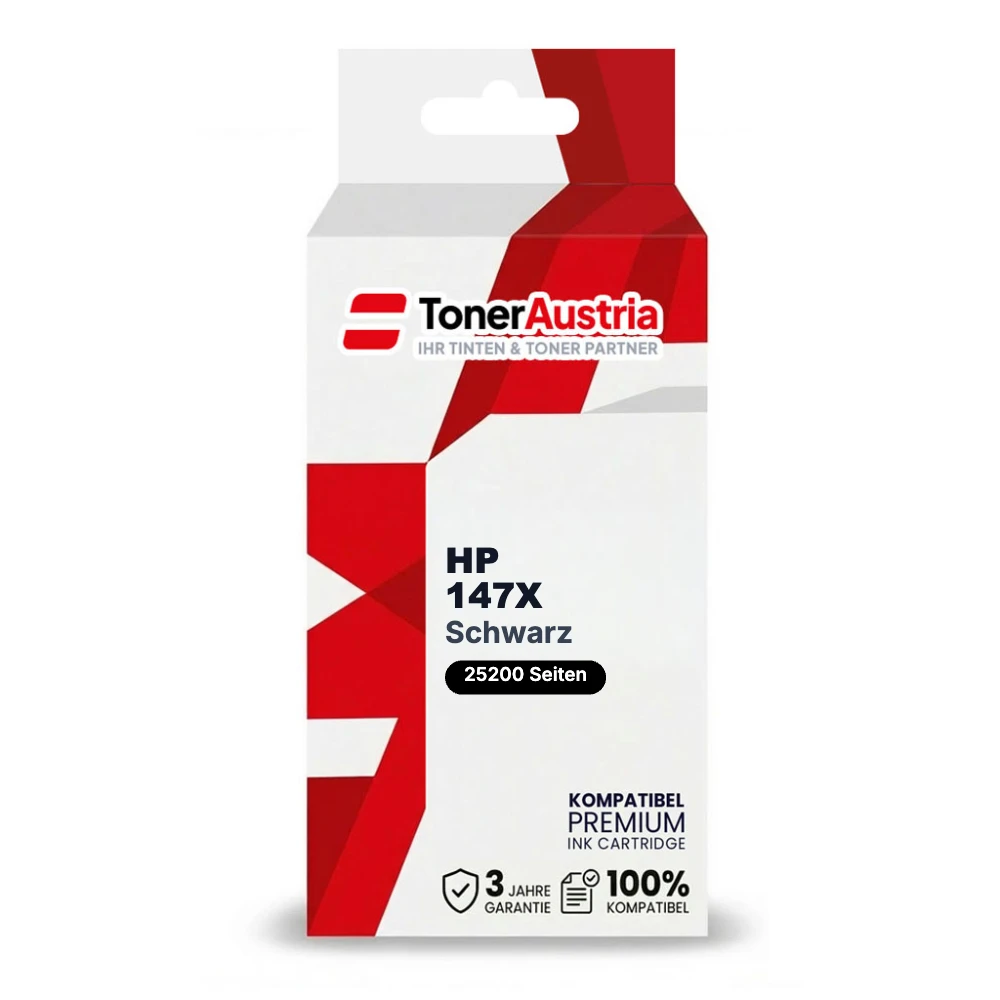 Kompatibel zu HP 147X (W1470X) Toner Schwarz