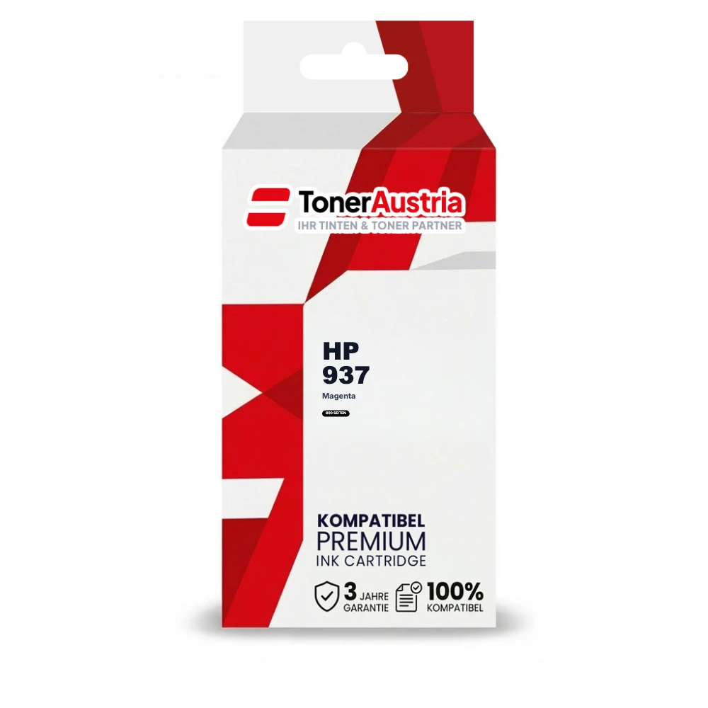 Kompatibel zu HP 937 Druckerpatrone Magenta (4S6W3NE)