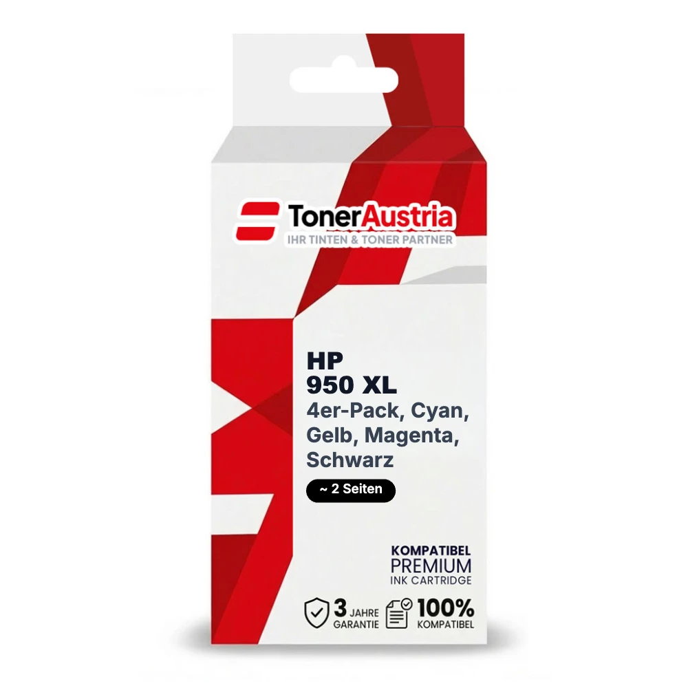 Kompatibel zu HP 950XL/951XL Tinten Spar-Set (4 Stk.)