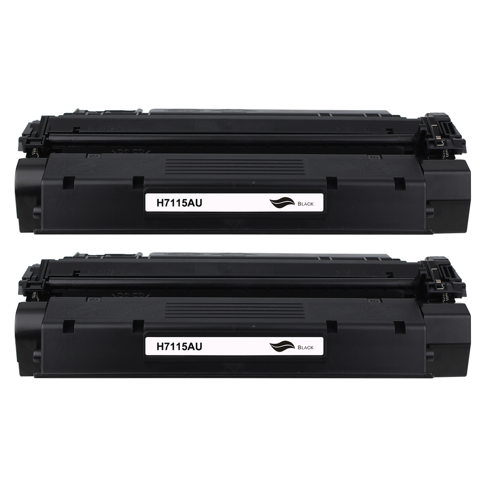 Kompatibel zu HP C7115x Toner Black Spar-Set (2 Stk.)