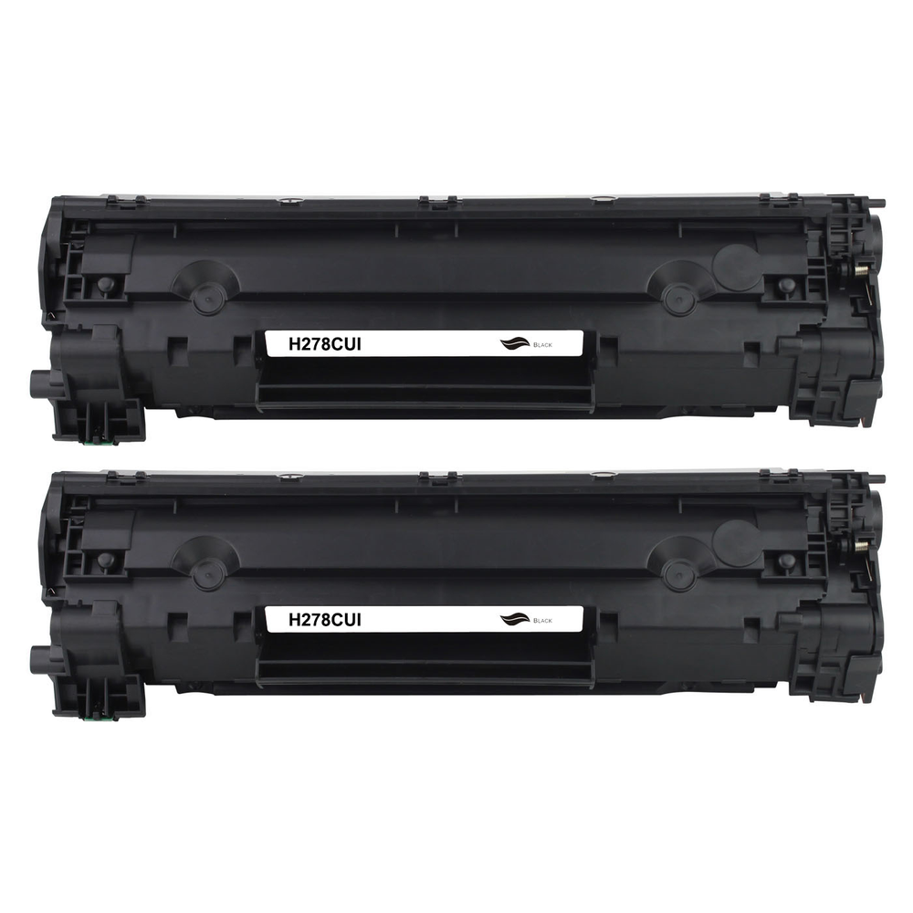 Kompatibel zu HP CE278A (78A) Toner Black Spar-Set (2 Stk.)