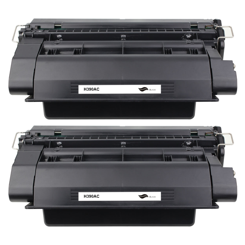 Kompatibel zu HP CE390X / 90X Toner Black Spar-Set (2 Stk.)