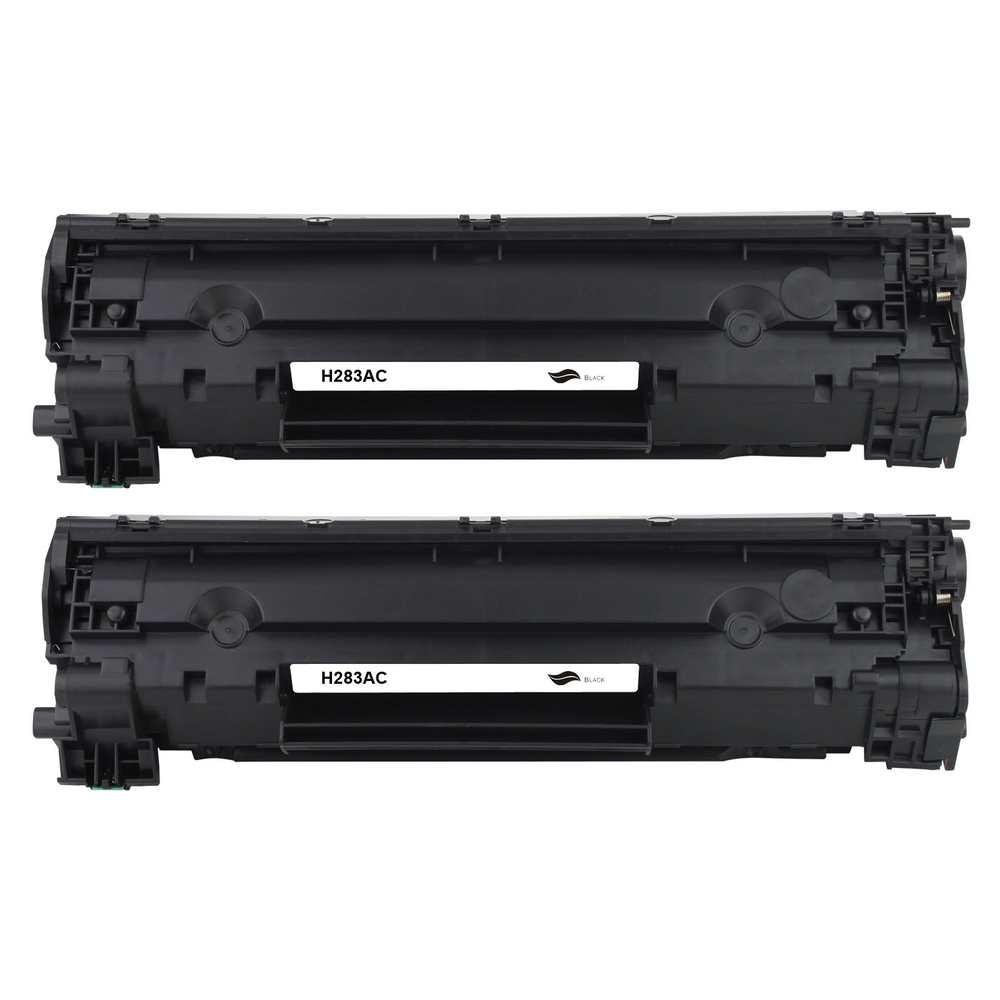 Kompatibel zu HP CF283X / 83X Toner Black Spar-Set (2 Stk.)