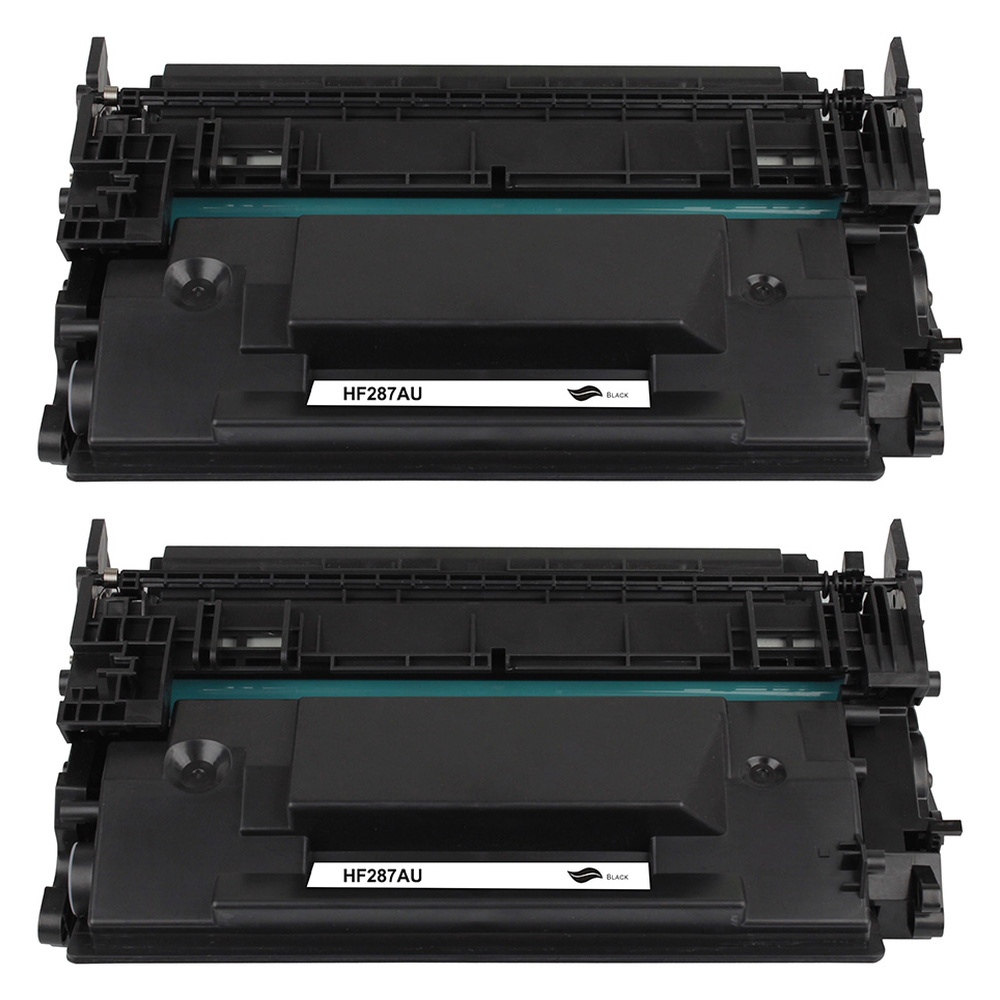 Kompatibel zu HP CF287X / 87X Toner Black Spar-Set (2 Stk.)