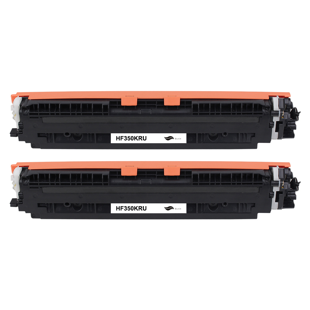 Kompatibel zu HP CF350A / 130A  Toner Black (2 Stk.)