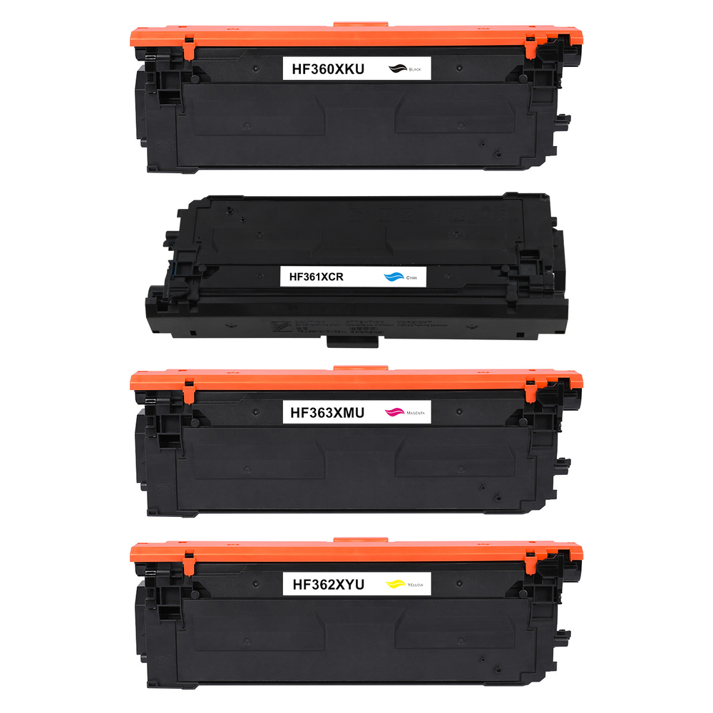 Kompatibel zu HP CF360X  / 508X Toner Spar-Set (4 Stk.)
