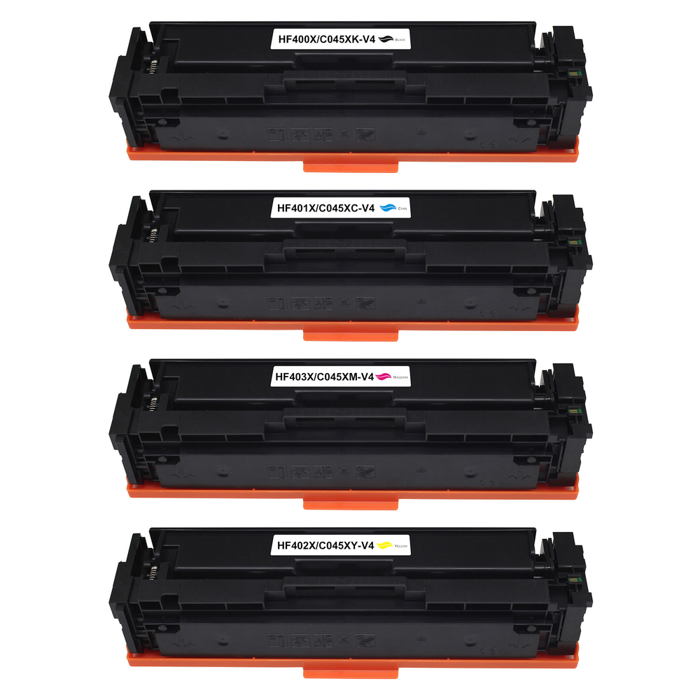 Kompatibel zu HP CF400X/201X - CF400A/201A Toner Spar-Set (4 Stk.)