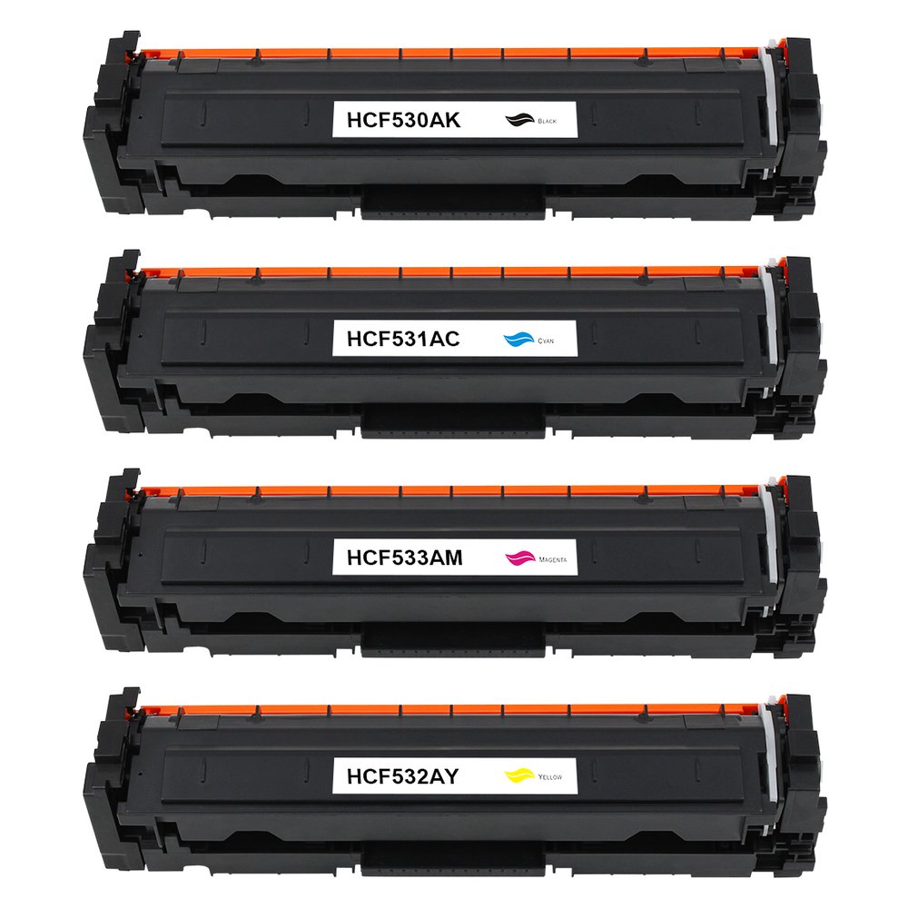 Kompatibel zu HP CF530A / 205A Toner Spar-Set (4 Stk.)