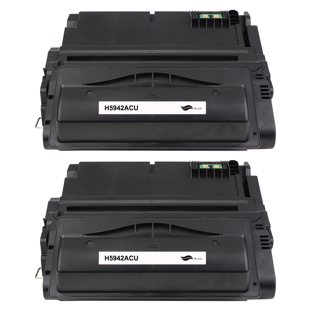 Kompatibel zu HP Q5942X Toner Black Spar-Set (2 Stk.)