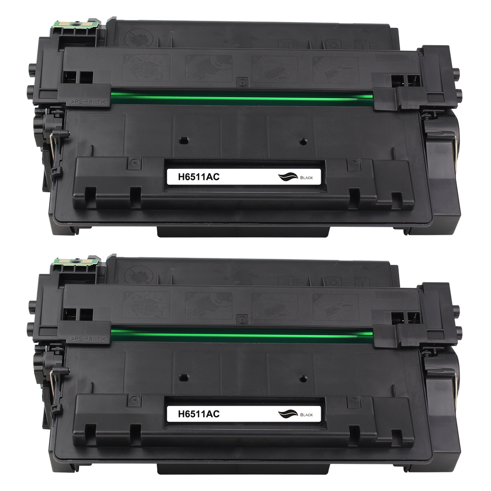 Kompatibel zu HP Q6511A / 11A Toner Black Spar-Set 2 Stk.