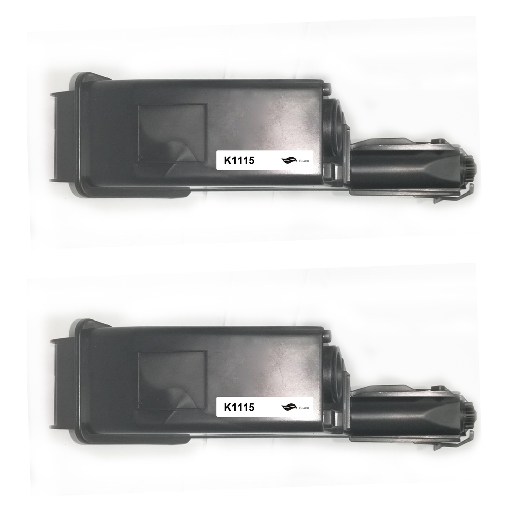 Kompatibel zu Kyocera TK-1115 Toner Black Spar-Set 2 Stk.
