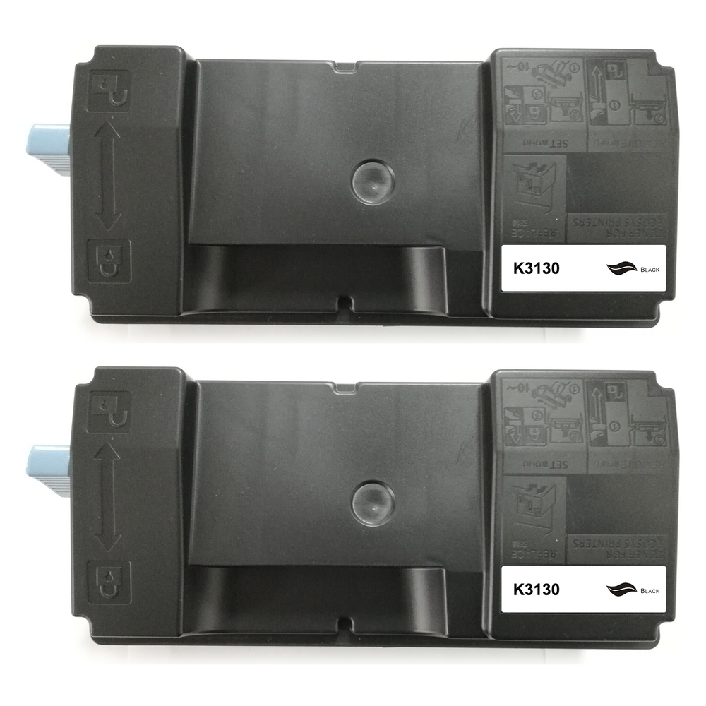 Kompatibel zu Kyocera TK-3130 (1T02LV0NL0) Toner Black Spar-Set 2 Stk