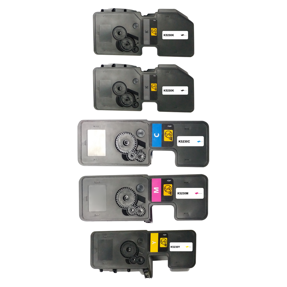 Kompatibel zu Kyocera TK-5230 Toner Spar-Set 5 Stk.