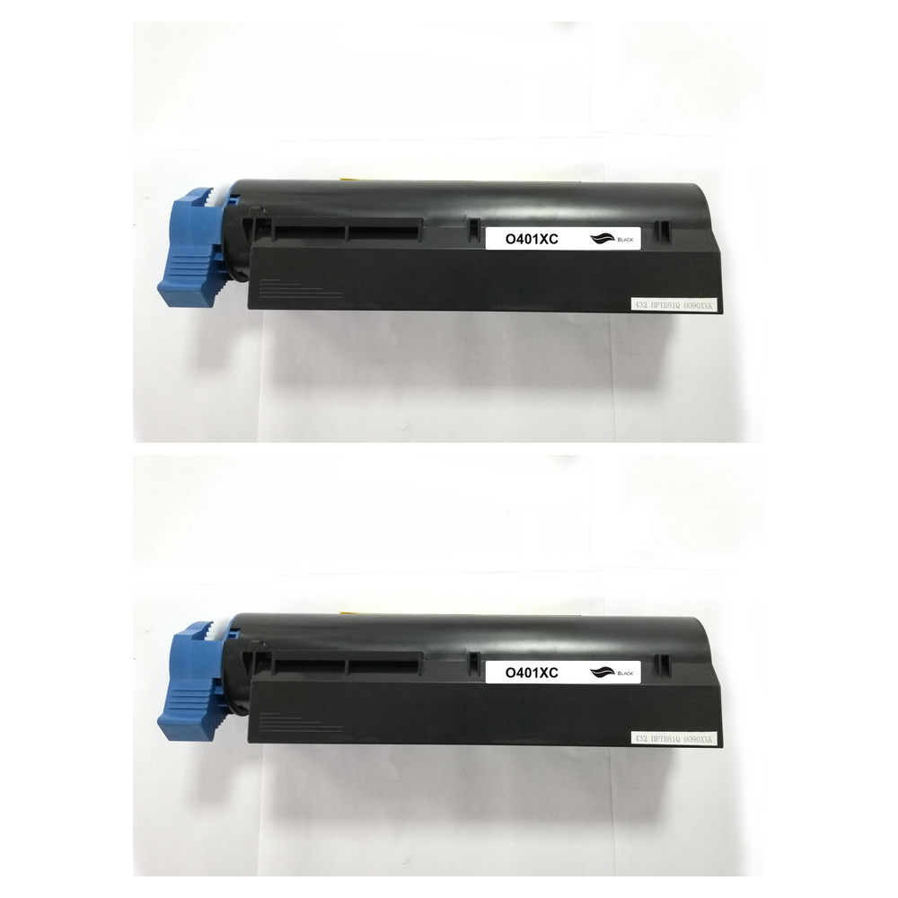 Kompatibel zu OKI-B401 (44992402) Toner Black Spar-Set 2 Stk.
