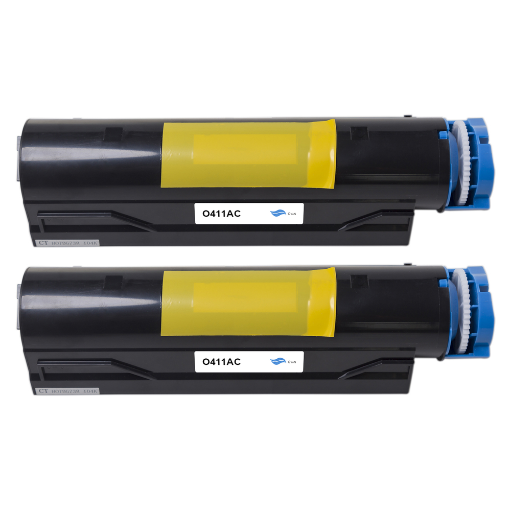 Kompatibel zu OKI-B411 (44574702) Toner Black Spar-Set 2 Stk.