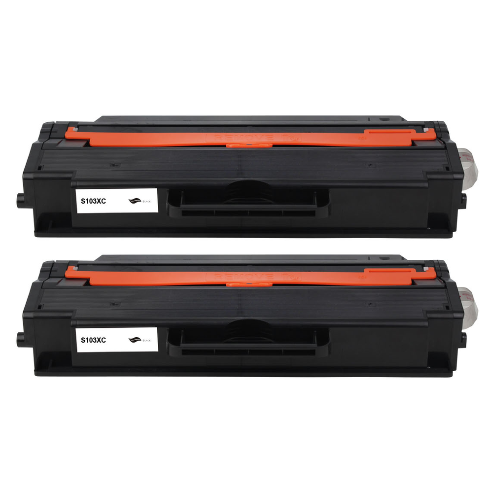 Kompatibel zu Samsung MLT-D103L Toner Schwarz Spar-Set 2 Stk.