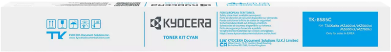 Original Kyocera TK-8585C / 1T0C2JCNL0 Toner Cyan