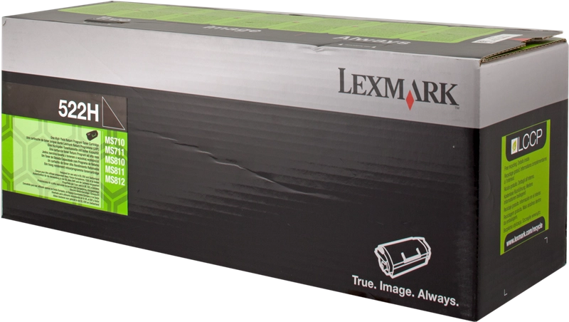 Original Lexmark 52D2H00 (522H) Toner Schwarz
