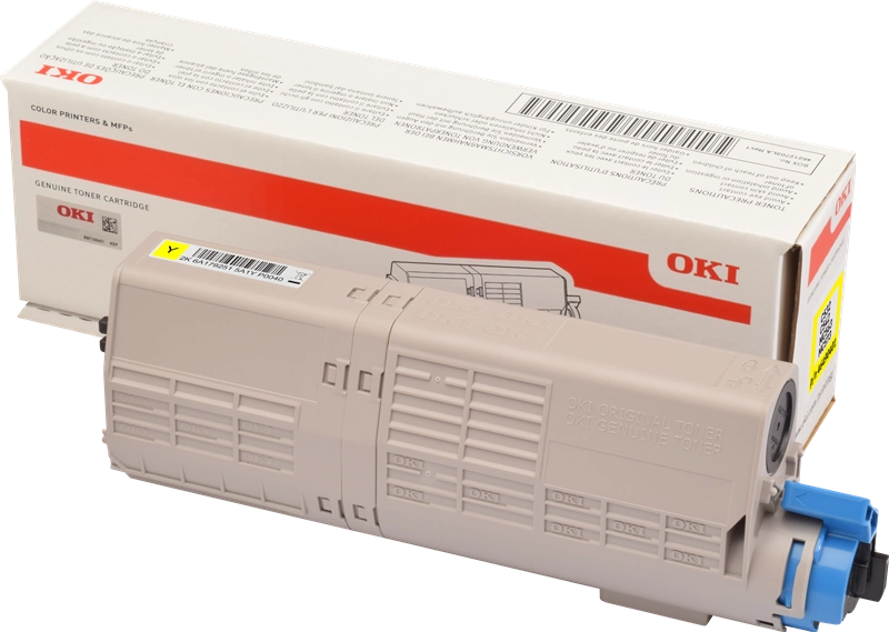 Original OKI 46490401 Toner Yellow