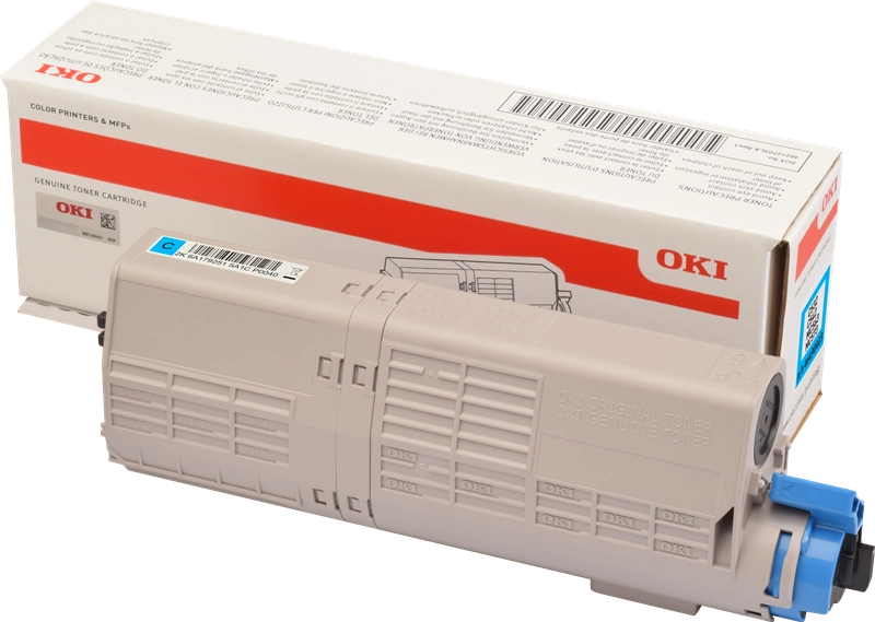 Original OKI 46490403 Toner Cyan