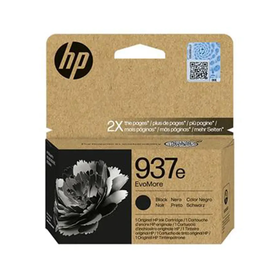 Original HP 937e Druckerpatrone Schwarz EvoMore (4S6W9NE)
