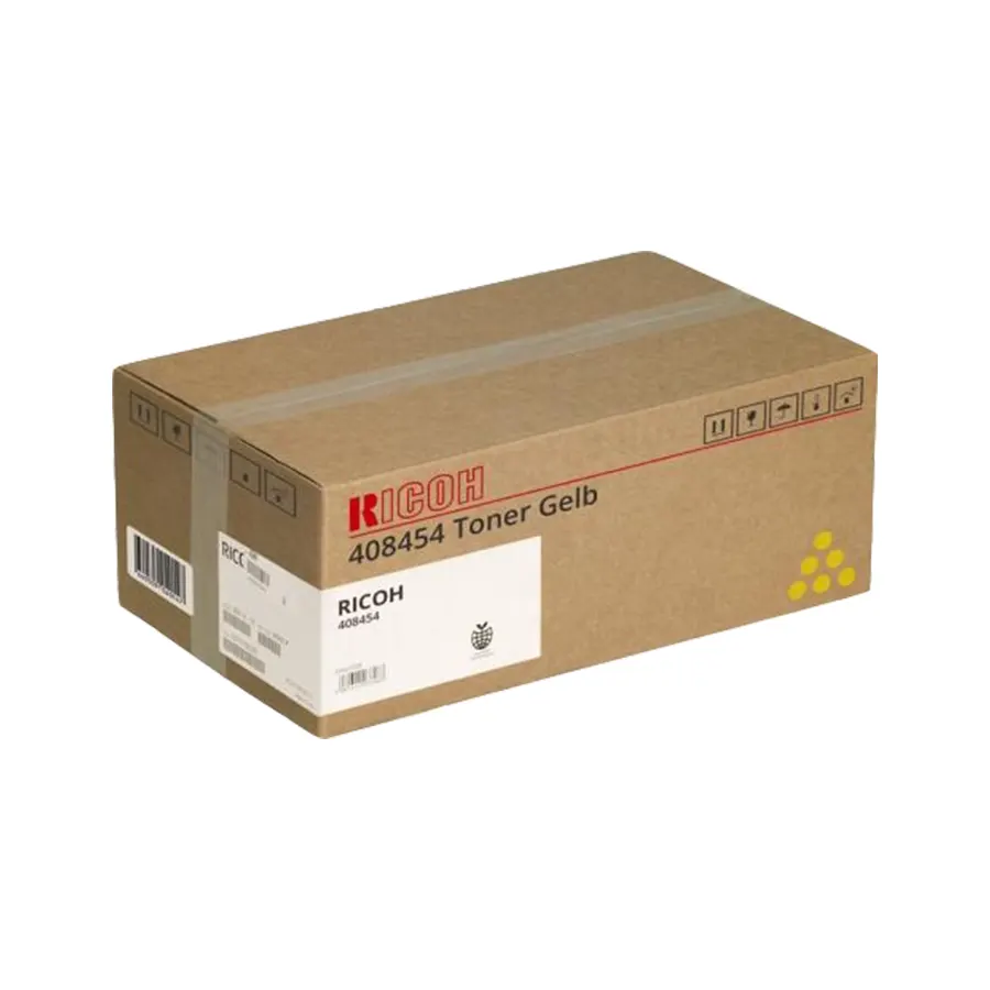 Original Ricoh 408454 Toner Gelb